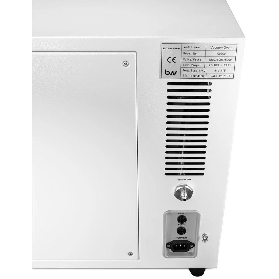 BVV 0.9CF ECO Vacuum Oven - 4 Wall Heating, LED display, LED's  - 4 Shelves Standard - Image 5