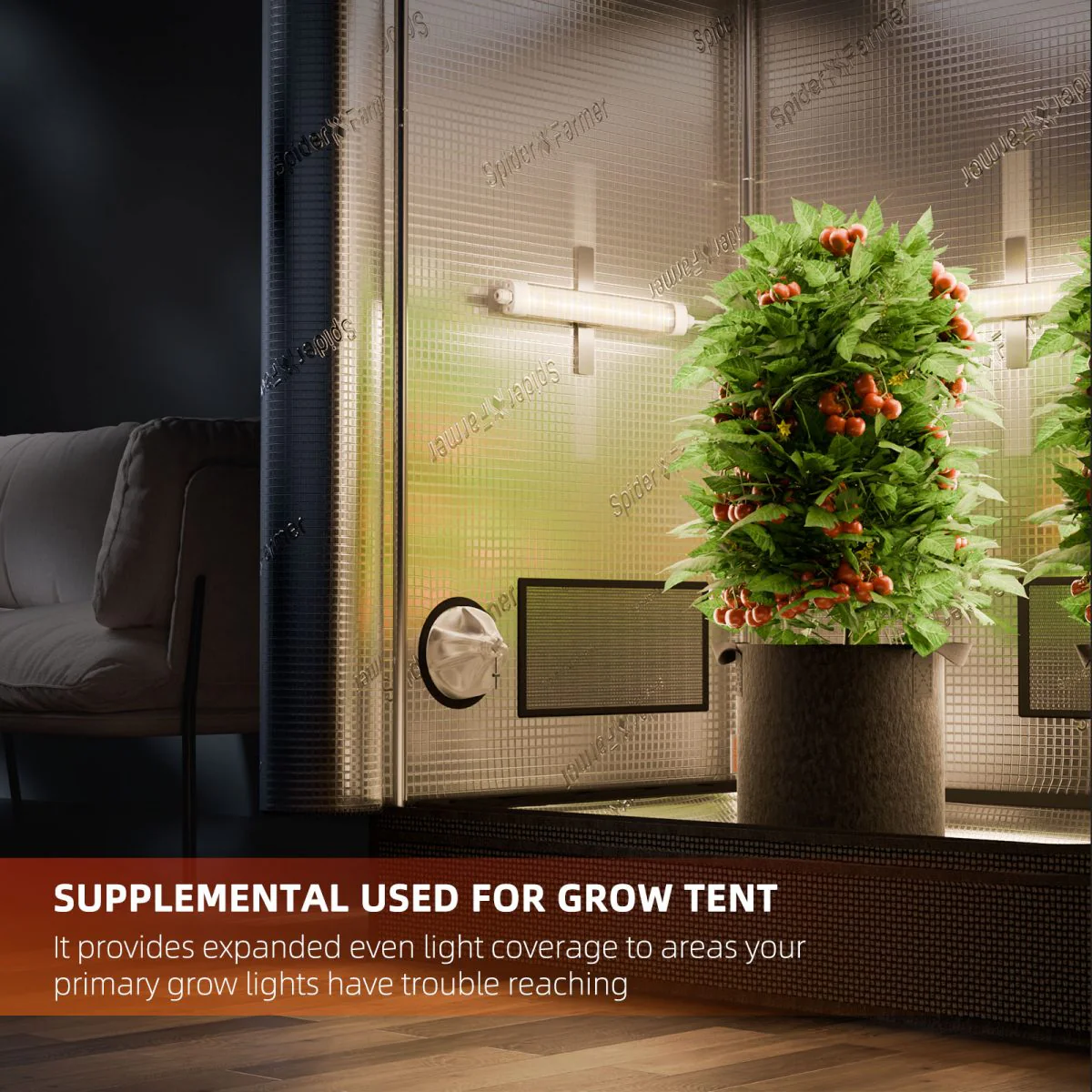 Spider Farmer Glow30 Full Spectrum Supplemental 32 Watt LED Light Bars - Image 6