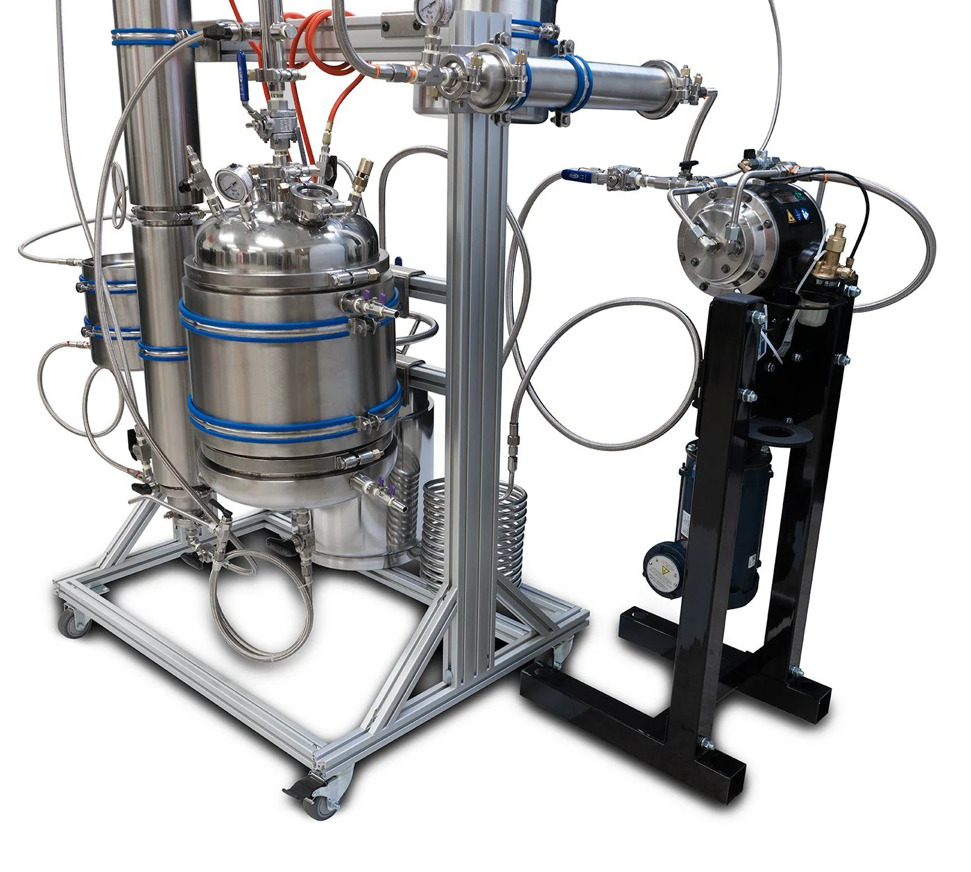 BVV 5LB Mercurius Jacketed Active Bidirectional Extractor with Recovery Pump - Image 3