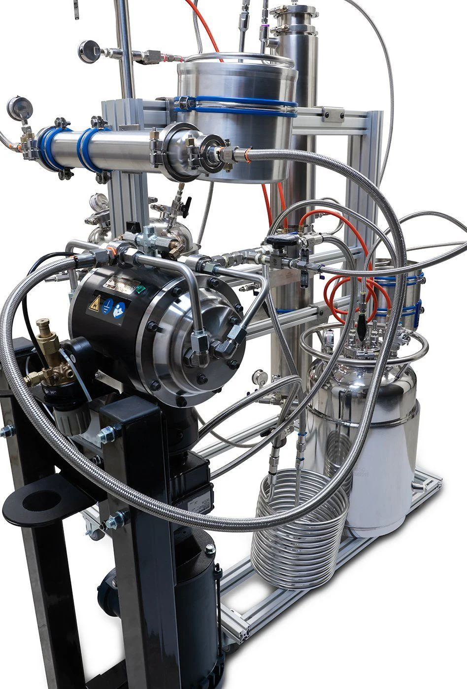 BVV 5LB Mercurius Jacketed Active Bidirectional Extractor with Recovery Pump - Image 6