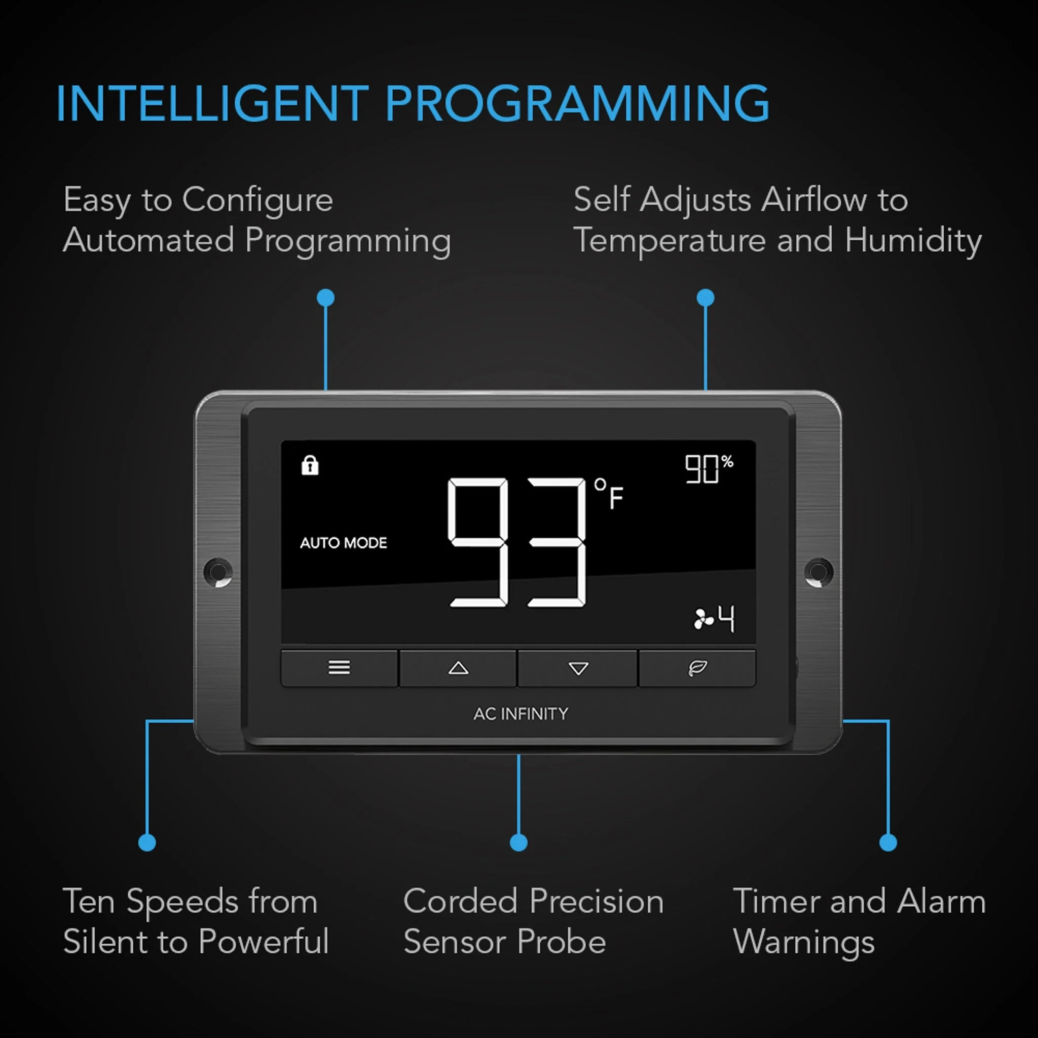 AC Infinity Cloudway T10 Whole House Exhaust 1200 CFM - Image 3