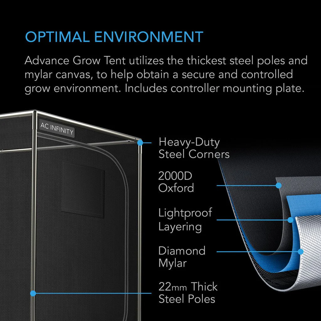 AC Infinity Advance 2x2 Grow Tent Kit - Image 7