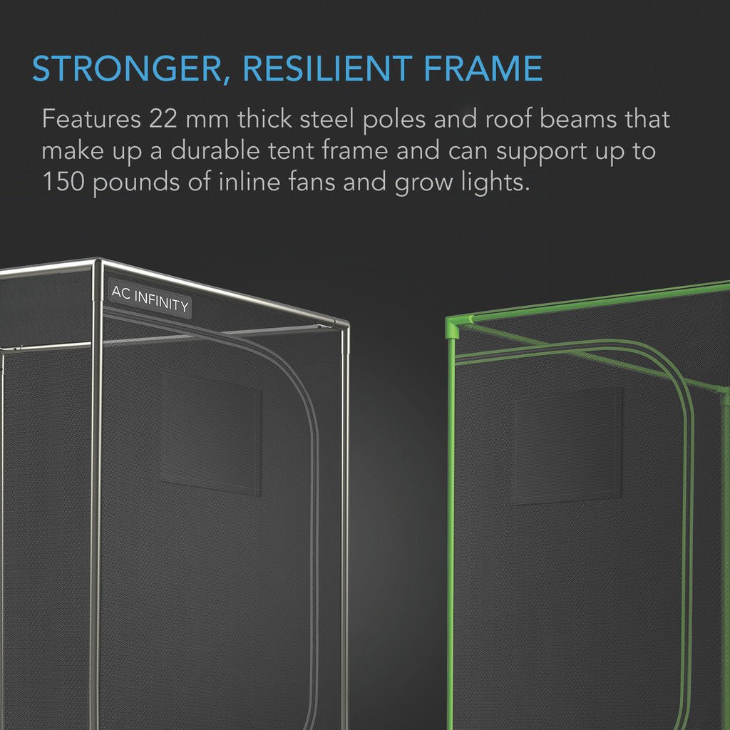 AC Infinity Cloudlab 816 - 10x5 Grow Tent 120" x 60" x 80" - Image 3