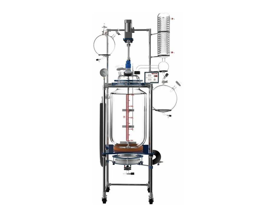Across International 100L Single Jacketed Filter Glass Reactor - Image 2