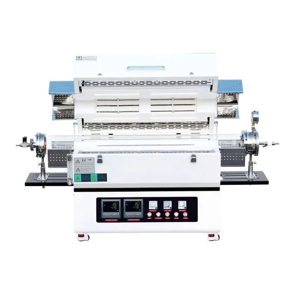 Across International 2-Zone 1200°C Tube Furnace OD 60mm - Image 3