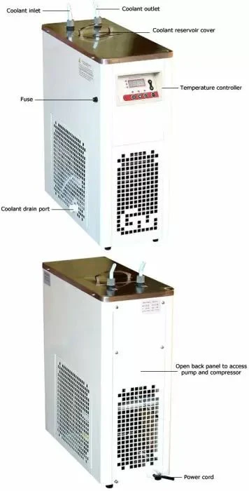 Across International 3L -15°C Compact Recirculating Chiller With Centrifugal Pump - Image 3