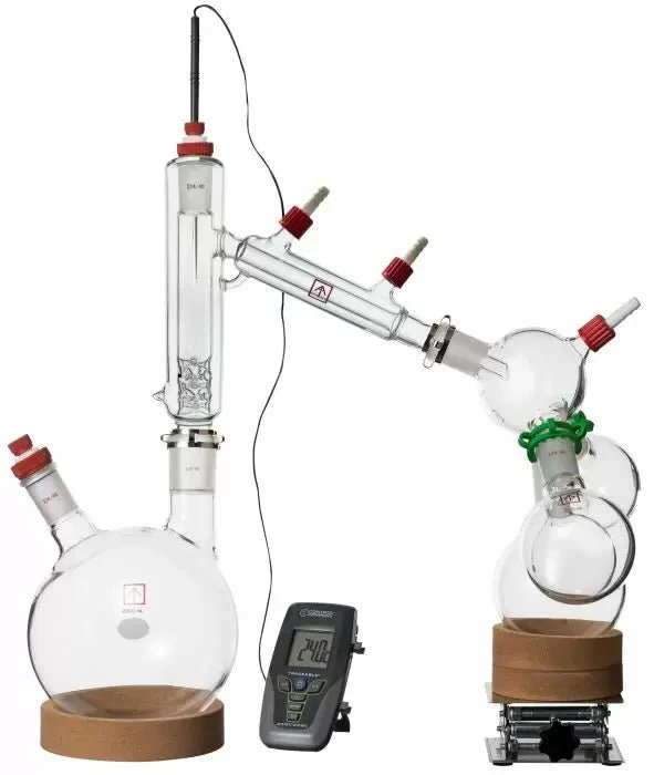 Across International 2L Short Path Distillation Kit With Multiple Receiving Flasks - Image 2