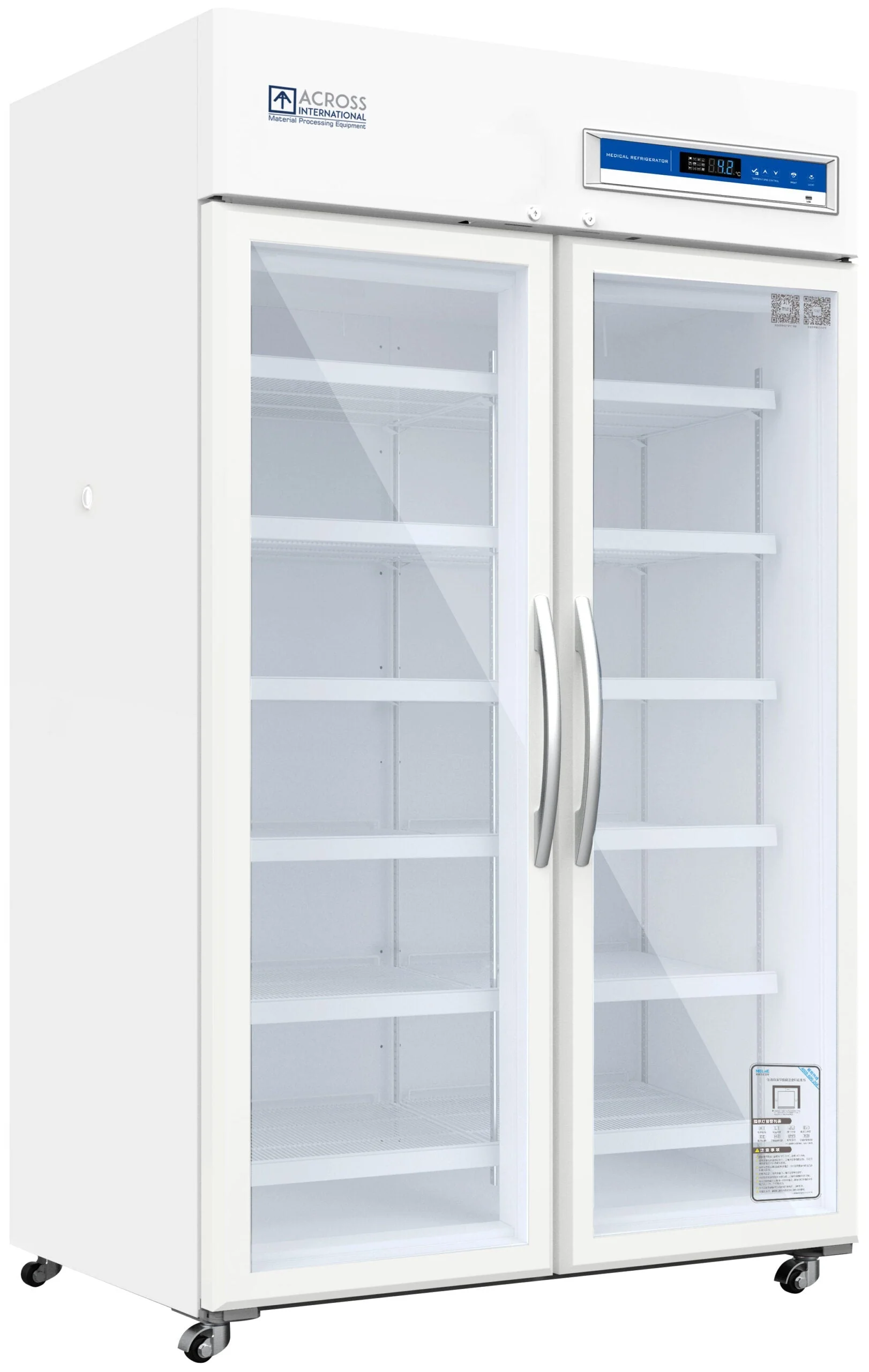 Across International 35 CF 2-8°C Lab Upright Pharmacy Medical Vaccine Refrigerator - Image 2