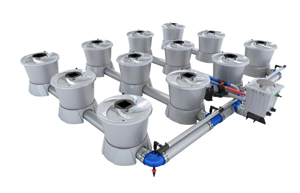 Alien Hydroponics V-System 12 Pot 4 Row Kit - Image 3