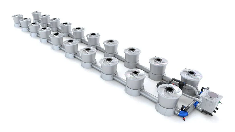 Alien Hydroponics V-System 20 Pot 2 Row Kit - Image 3