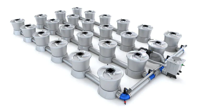 Alien Hydroponics V-System 24 Pot 4 Row Kit - Image 3