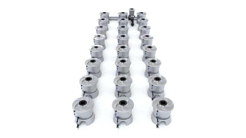 Alien Hydroponics V-System 24 Pot 3 Row Kit - Image 2