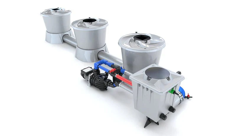 Alien Hydroponics V-System 3 Pot 1 Row End Header Kit - Image 3