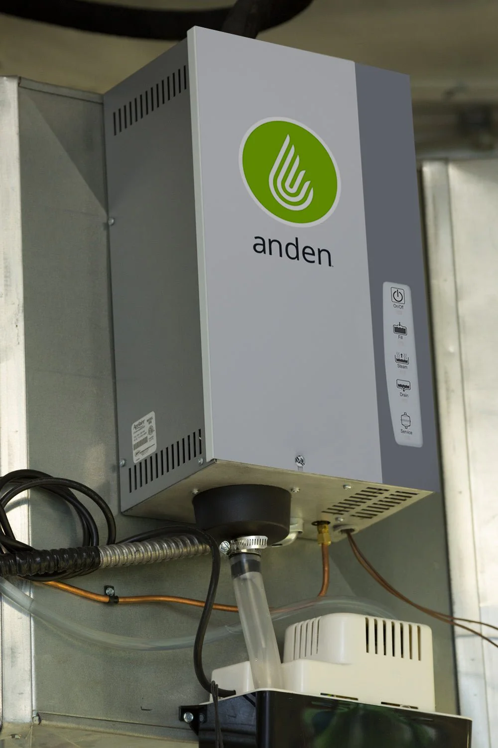 Anden AS35FP Steam Humidifier 11.5 - 34.6 Gallons/Day + Fan pack & Model 5558 Control - Image 5