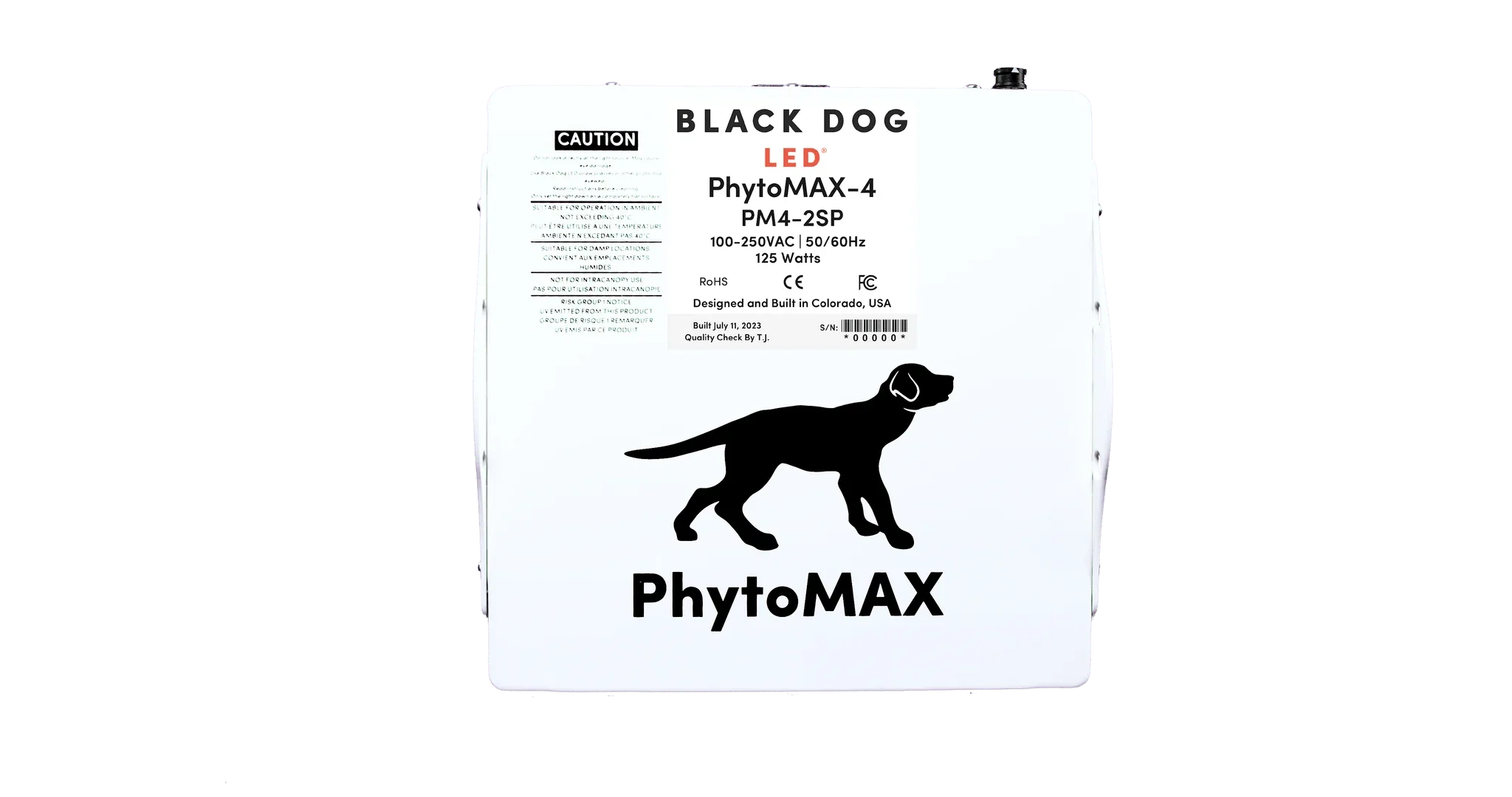Black Dog PhytoMAX-4 2SP 125 Watt LED Grow Light - Image 4