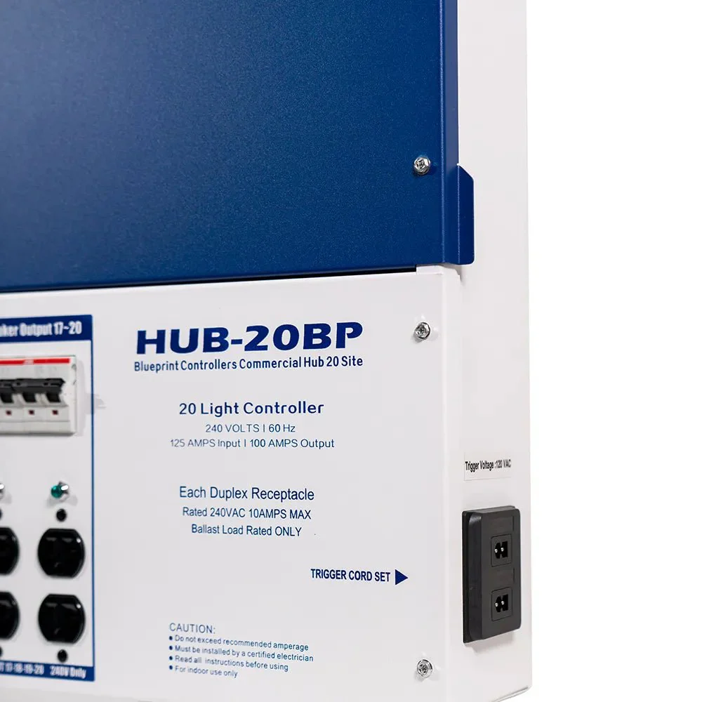 Blueprint BP 20-Light Controller 240V w/ trigger 4 breakers - Image 2