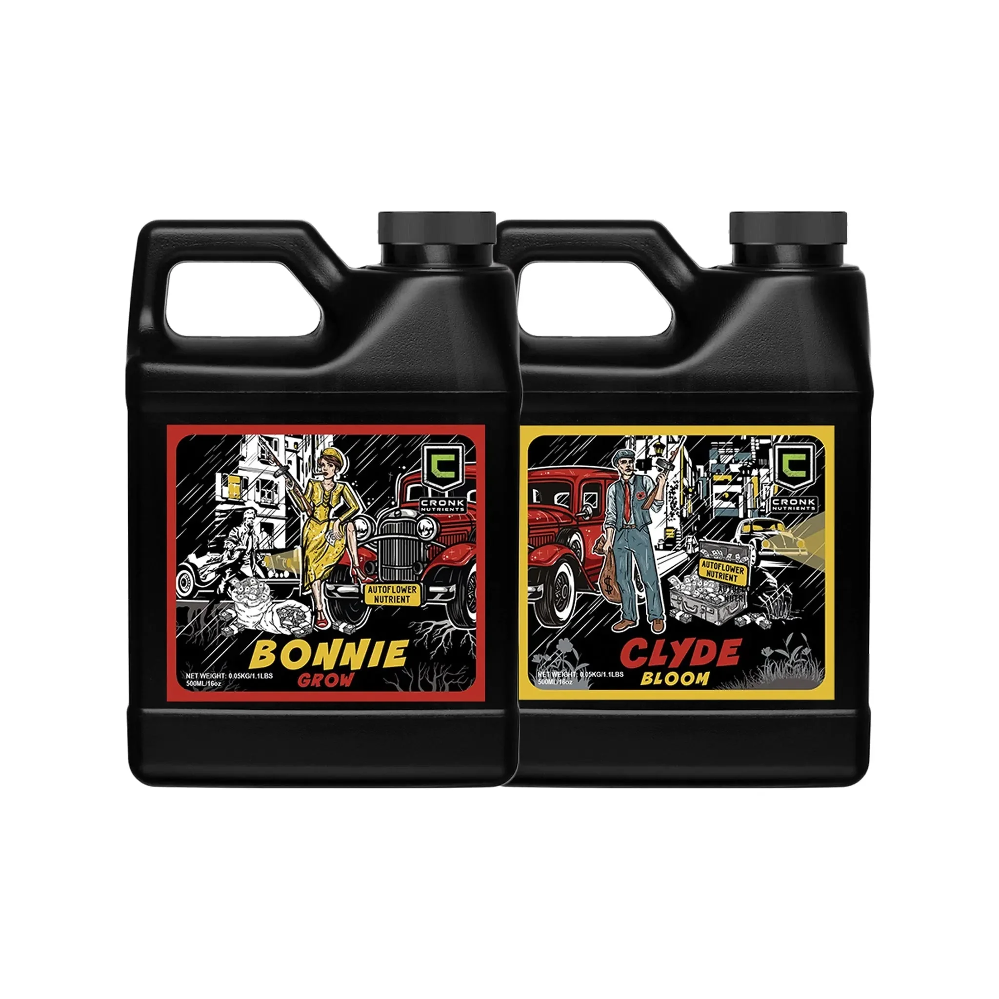 Cronk Nutrients Bonnie & Clyde AutoFlower Nutrients Base Kit - Image 12