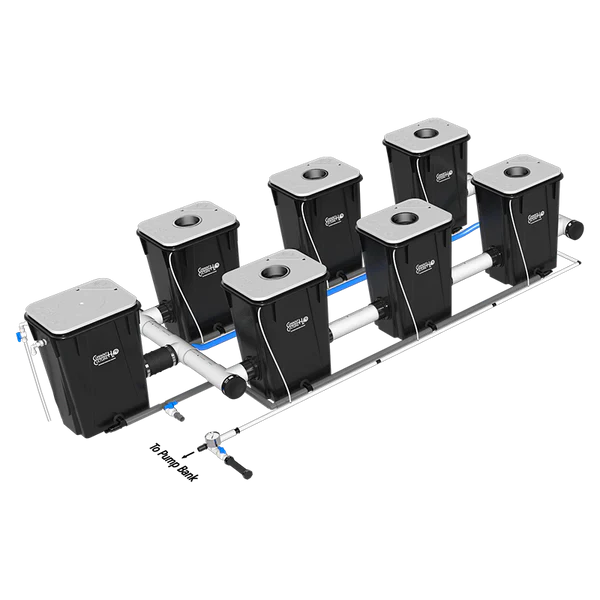Current Culture H2O Under Current RDWC Hydroponic System - 13 Gallon, 30" Spacing - Image 11