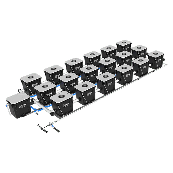 Current Culture H2O Under Current RDWC Hydroponic System - 13 Gallon, 30" Spacing - Image 5