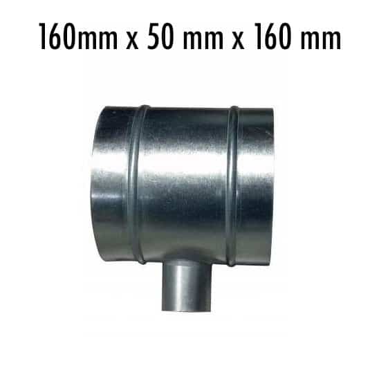 Dimlux T-Piece for Ducting Connection - Image 3