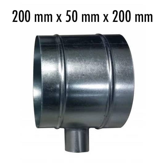 Dimlux T-Piece for Ducting Connection - Image 4
