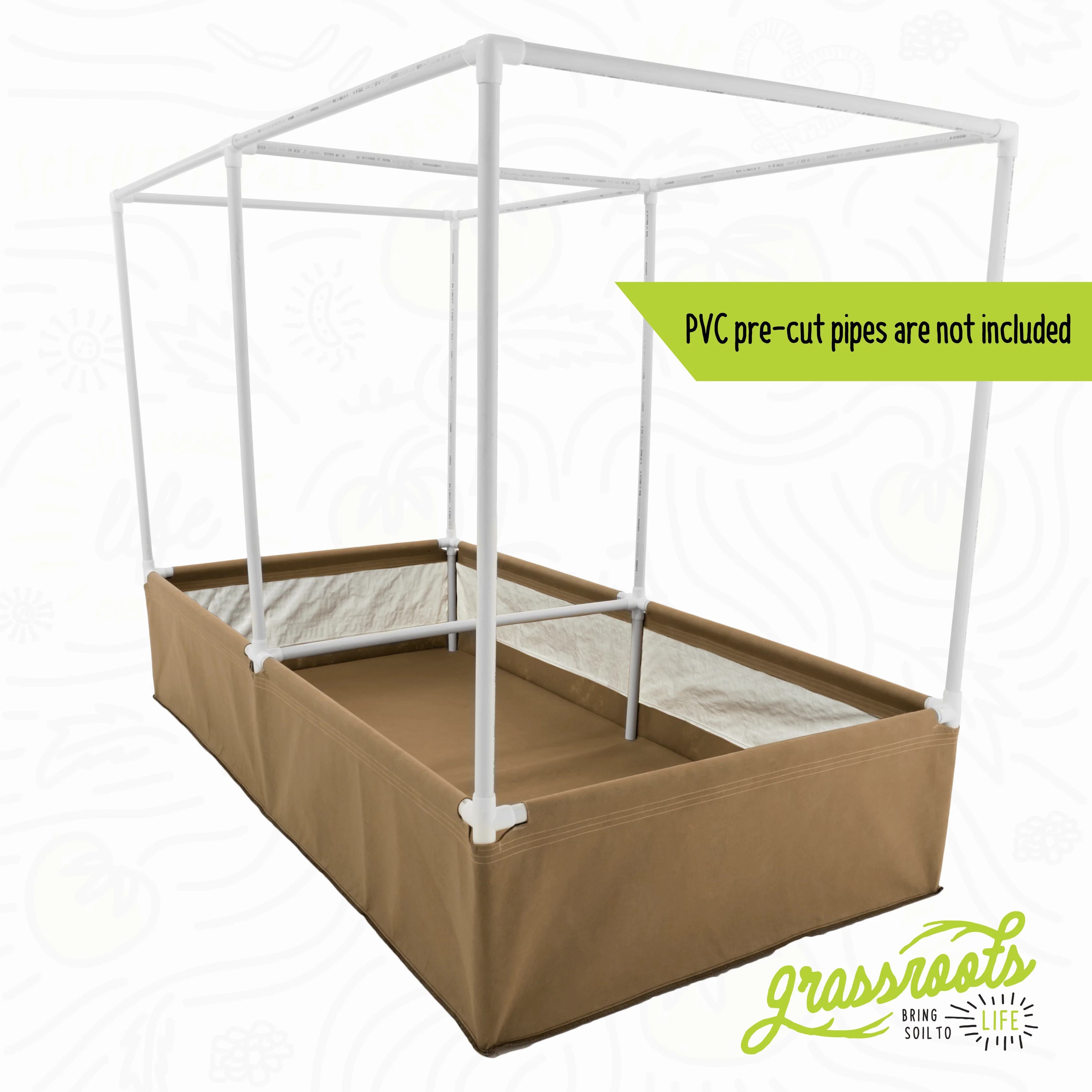 DIY Living Soil Fabric Bed - Image 3