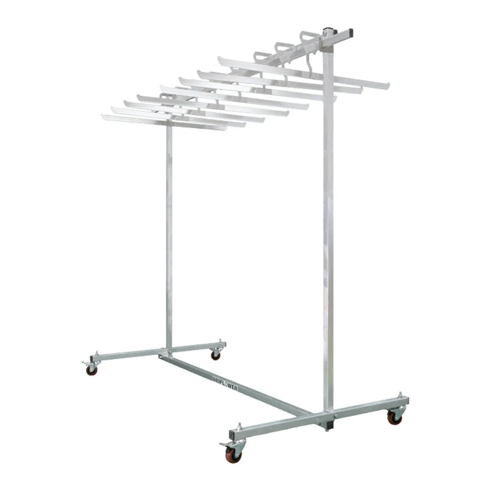 DriFlower Tall Boy Rolling Harvest Rack w/ 90" Stick (NO HANGERS) - Image 3