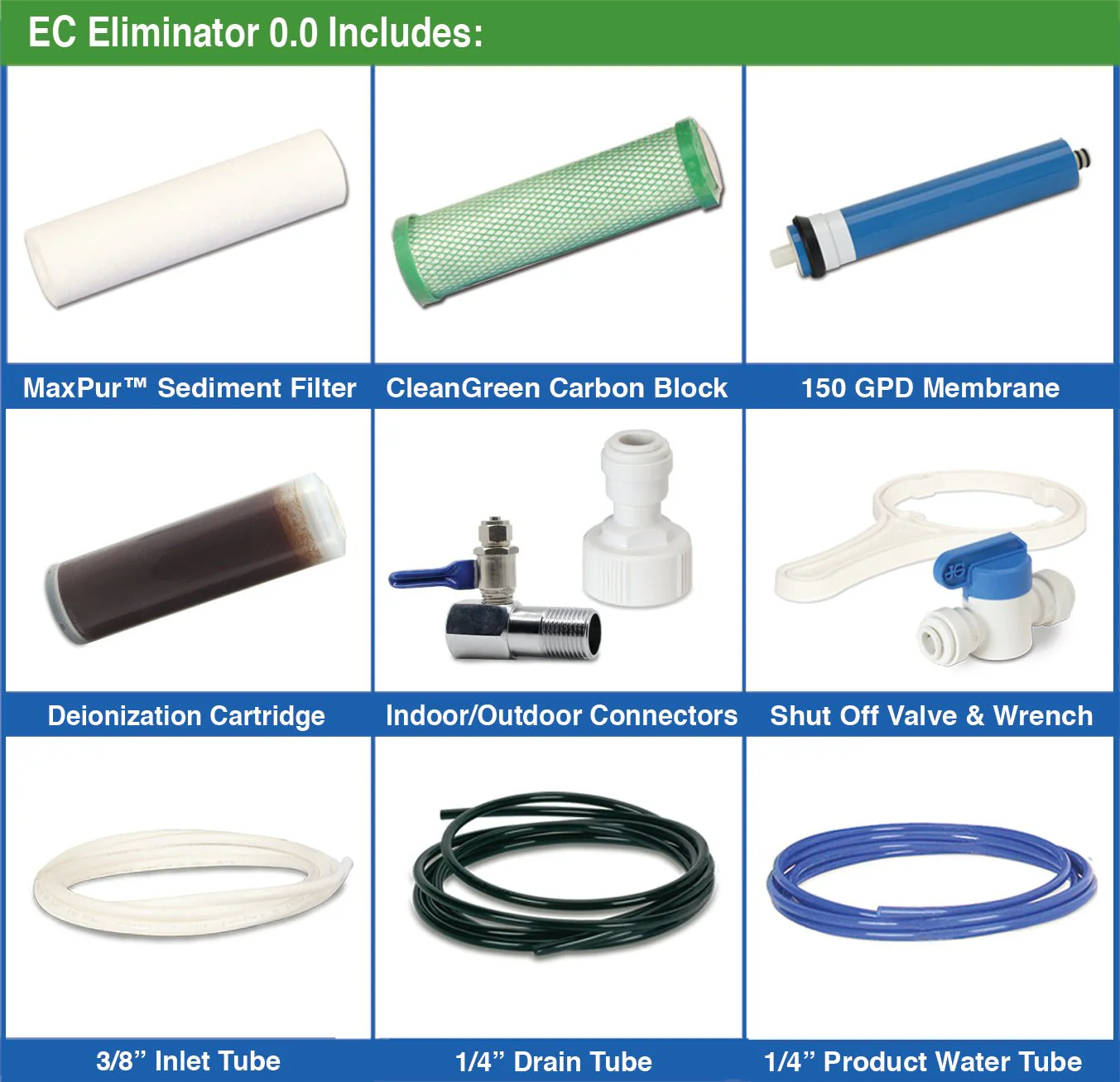 GrowMax Water EC Eliminator 150 GPD Reverse Osmosis Water Filtration - Image 4