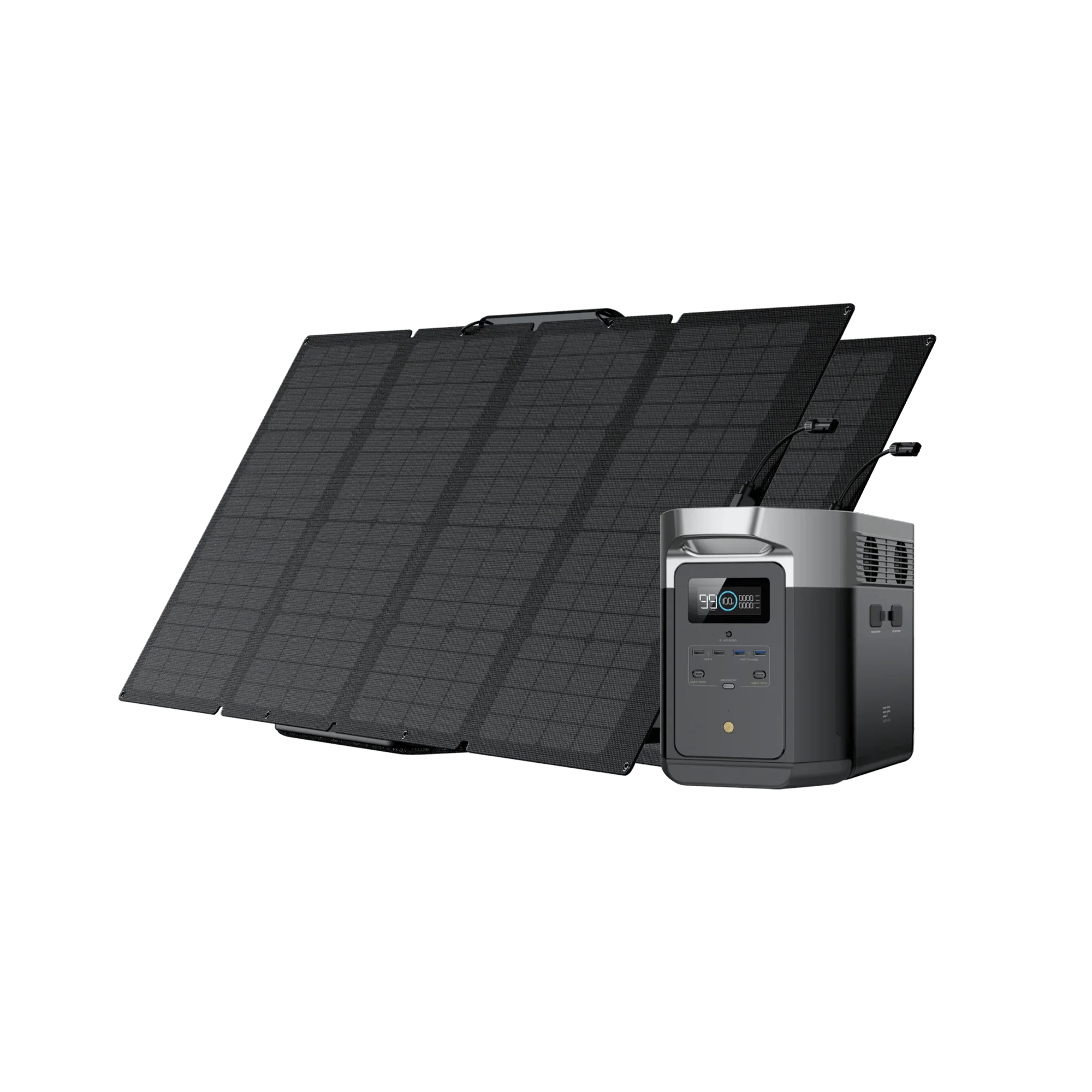 EcoFlow DELTA Max Portable Solar Generator + Free 160W Solar Panel - Image 2