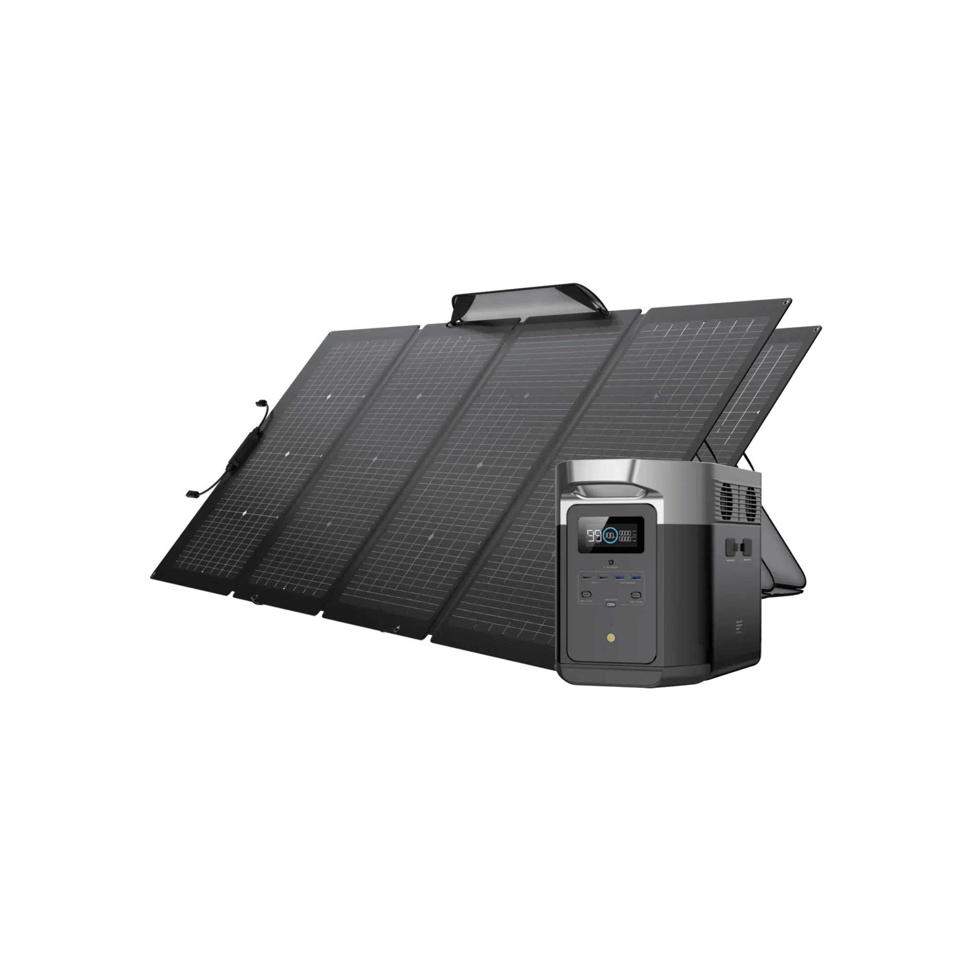 EcoFlow DELTA Max Portable Solar Generator + Free 220W Solar Panel - Image 2