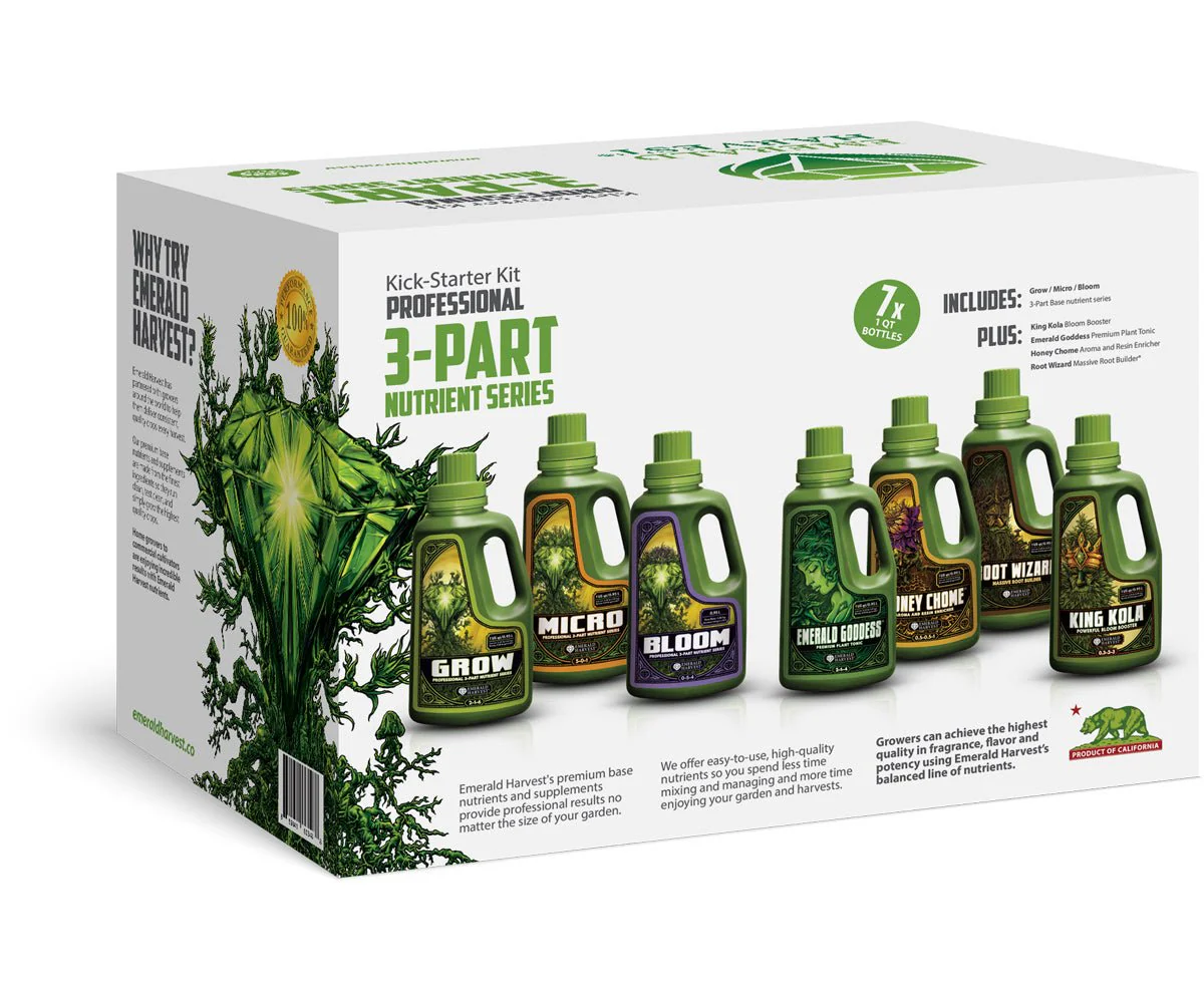 Emerald Harvest Kick-Starter Kit 3-Part Base, 1 qt - Image 4
