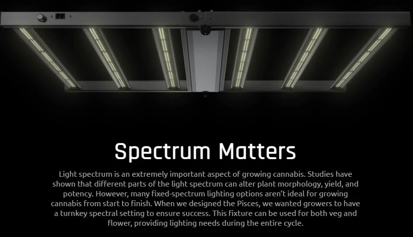 Fohse Pisces 7 700 Watt 100-277V LED Grow Light - Image 7