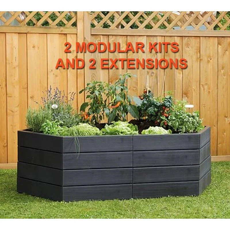 Graf Modular Raised Planter Bed - Single Unit - Image 3