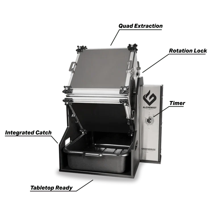GreenBroz 215 Alchemist Tabletop Trichrome Extractor - Image 5