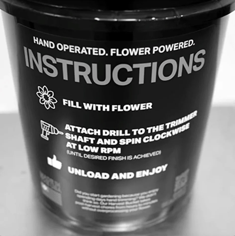 GreenBroz Harvest Bucket Bud Trimmer - Image 2