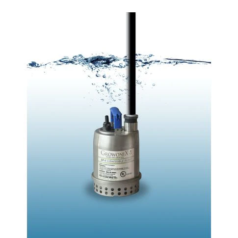 GrowoniX 1/3 HP Manual Submersible Pump - Image 2