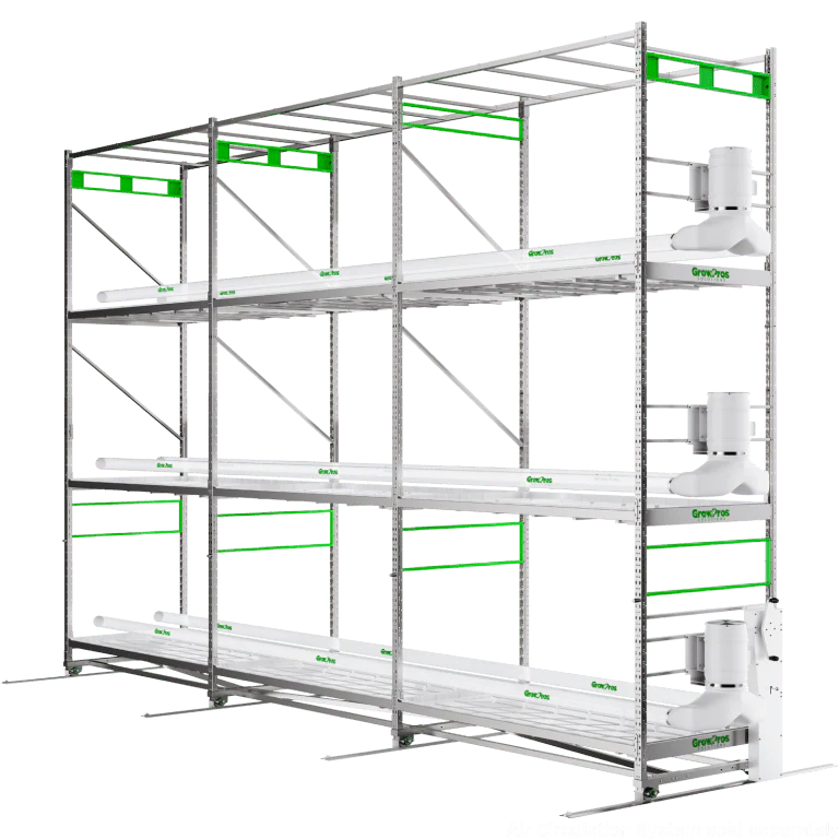 GrowPros Solutions 3-Tier Rolling Rack - Image 8