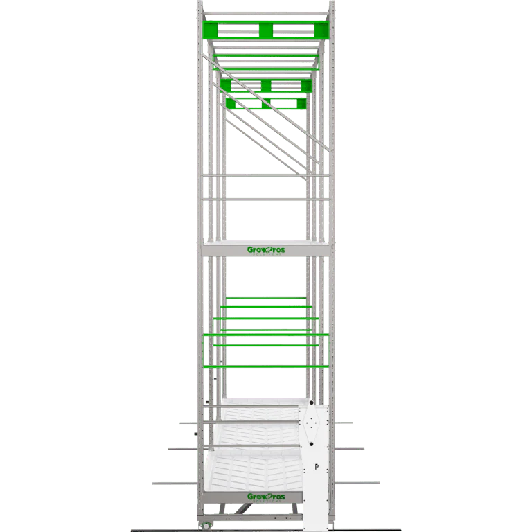 GrowPros Solutions Double-Tier Rolling Rack - Image 4
