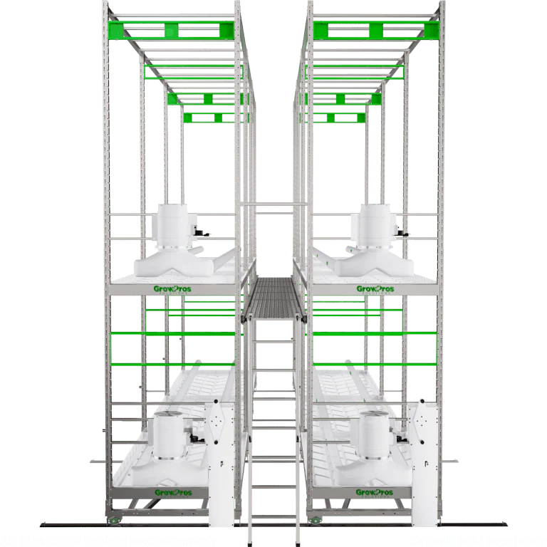 GrowPros Solutions Double-Tier Rolling Rack - Image 6
