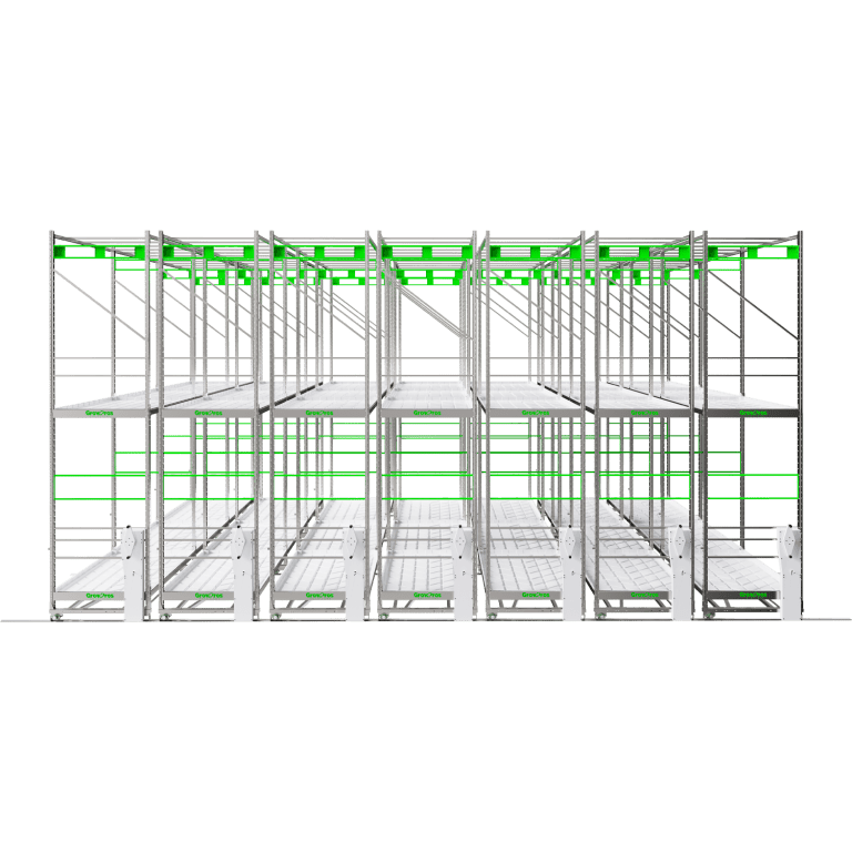 GrowPros Solutions Double-Tier Rolling Rack - Image 8