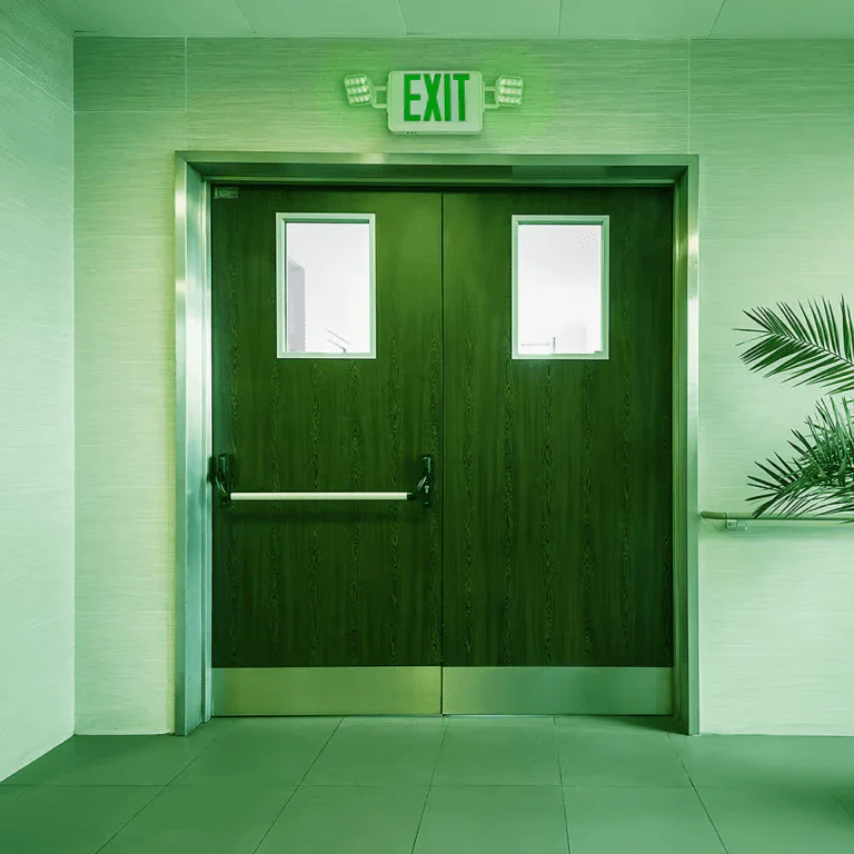GrowPros Solutions Exit Green Sign - Image 7