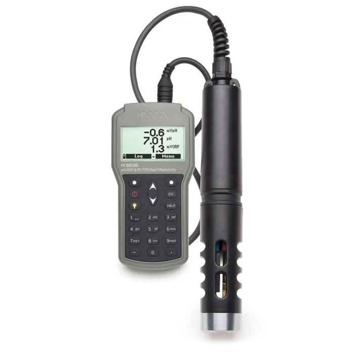 Hanna Instruments Multiparameter pH/ORP/EC/Pressure/Temperature Waterproof Meter - Image 3