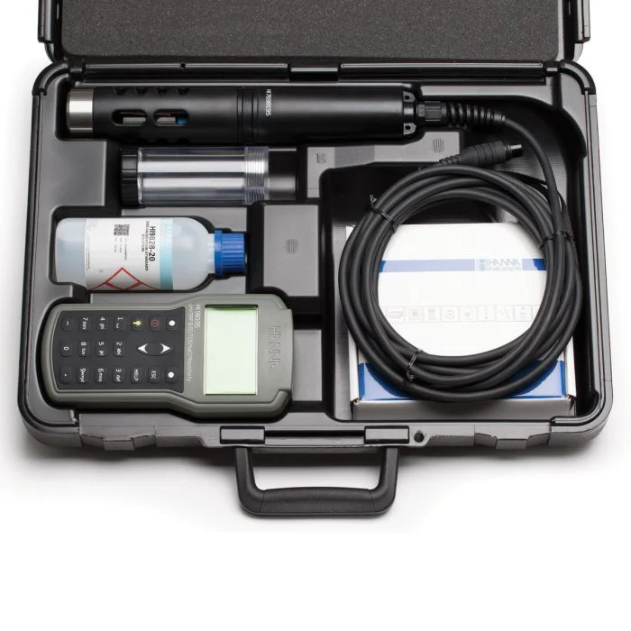 Hanna Instruments Multiparameter pH/ORP/EC/Pressure/Temperature Waterproof Meter - Image 4