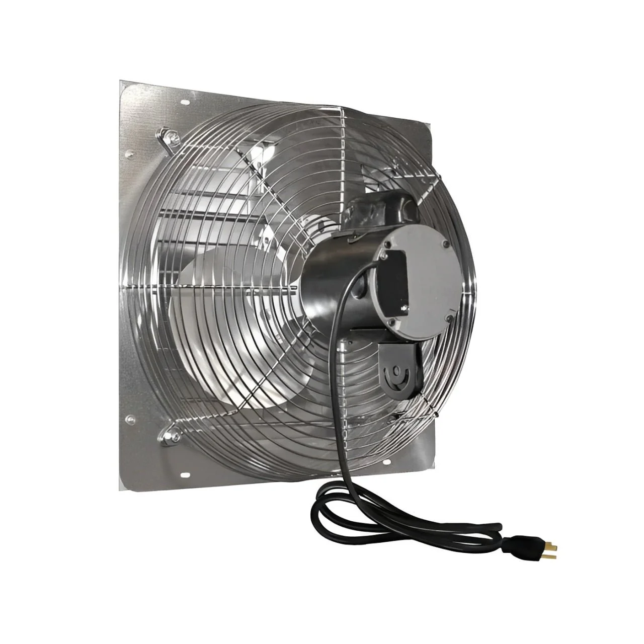 J&D Manufacturing ES Series Shutter Exhaust Fan with 9 ft. Cord - Image 3