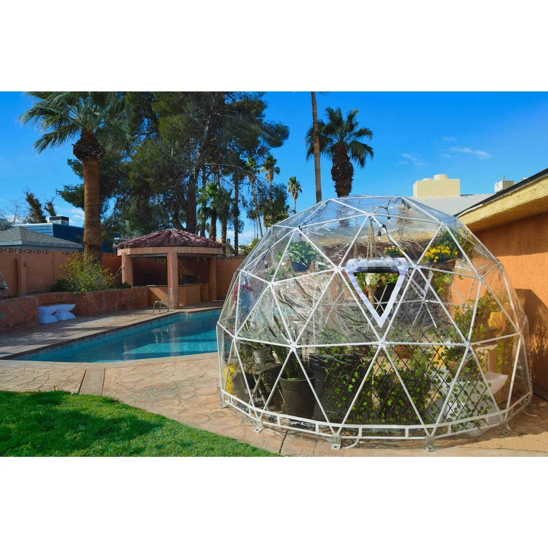 Lumen & Forge Geodesic Greenhouse Dome Kit - Image 6