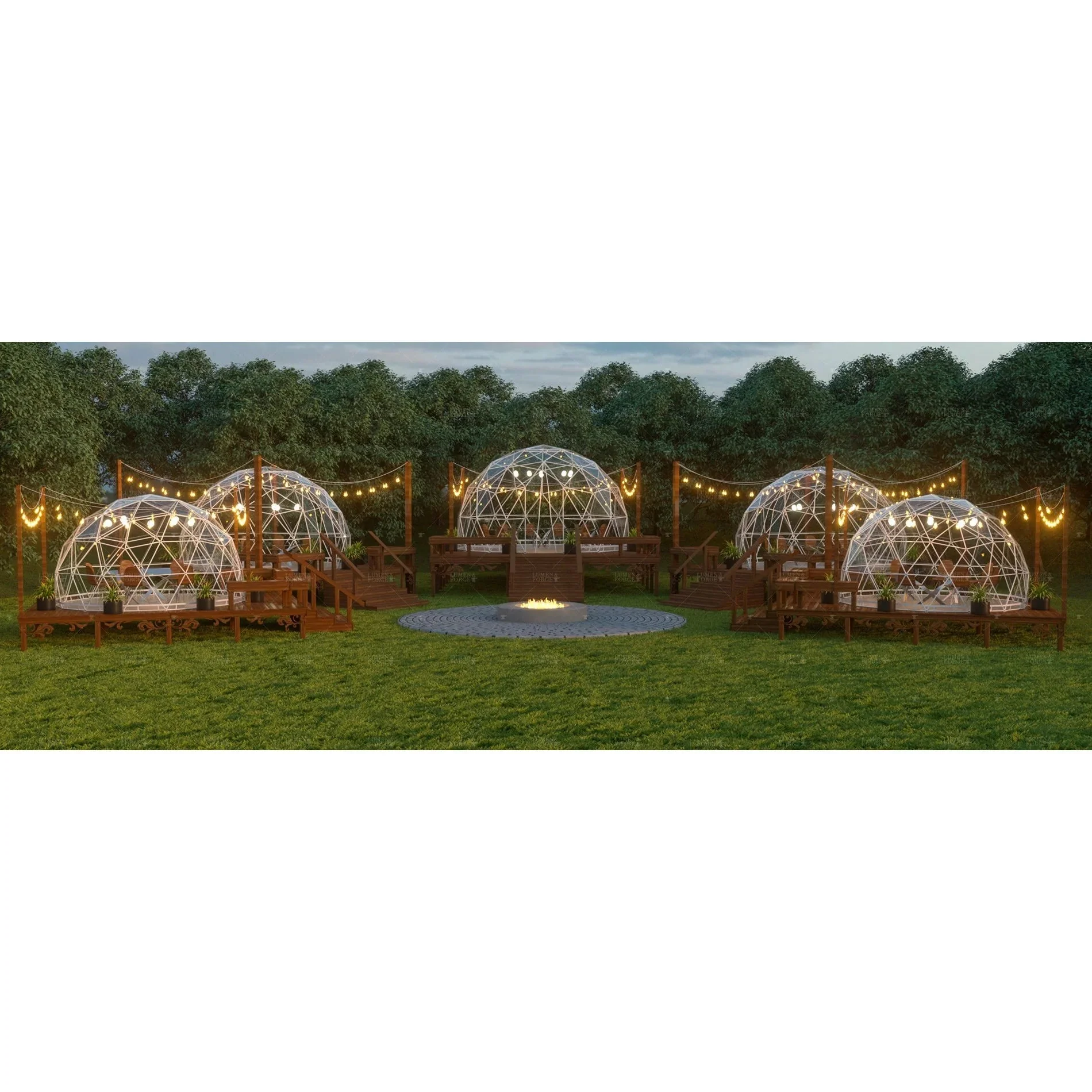 Lumen & Forge Geodesic Greenhouse Dome Kit - Image 7