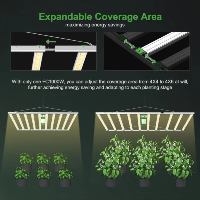 Mars Hydro FC-1000W-BT 1000 Watt LED Grow Light - Image 3
