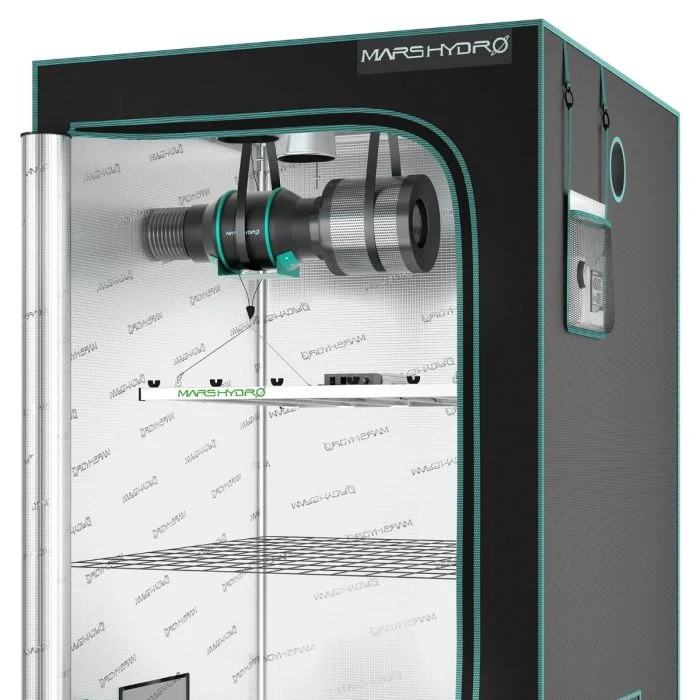Mars Hydro 4x4 Grow Tent Kit w/ FC-E4800 LED Grow Light - Image 9