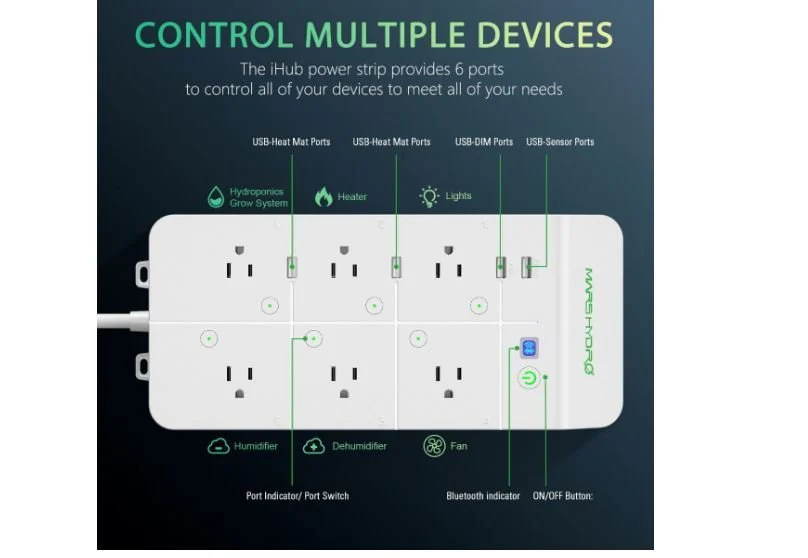 Mars Hydro iHub Smart Power Strip - Image 5