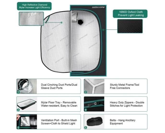 Mars Hydro Indoor Grow Tent - Image 7